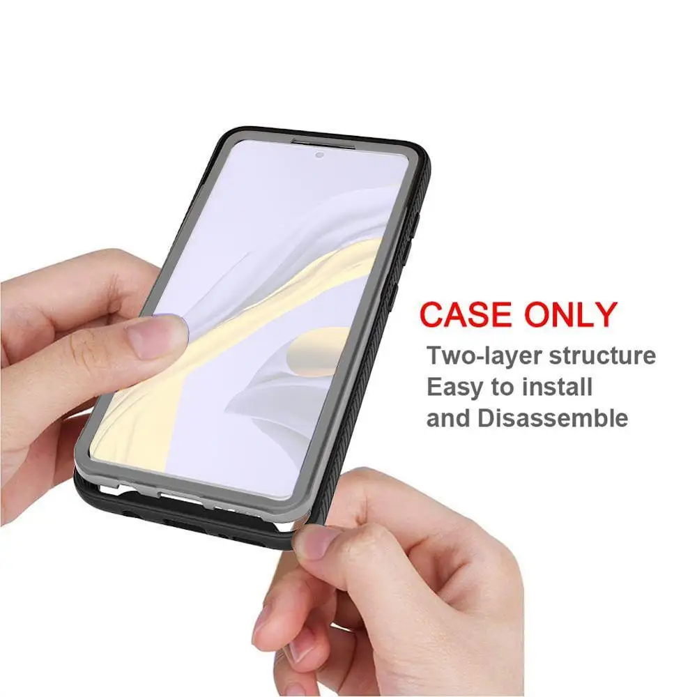 Прочный Прозрачный ударопрочный бампер с встроенным fe подходит для Samsung Phone Mobile