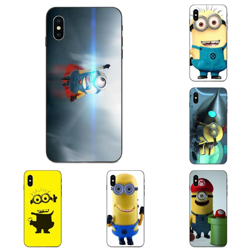Красные фрукты на головке миньона мягкий узор розовый для Apple iPhone 4 4S 5 5S SE 6 6S 7 8 11 Plus