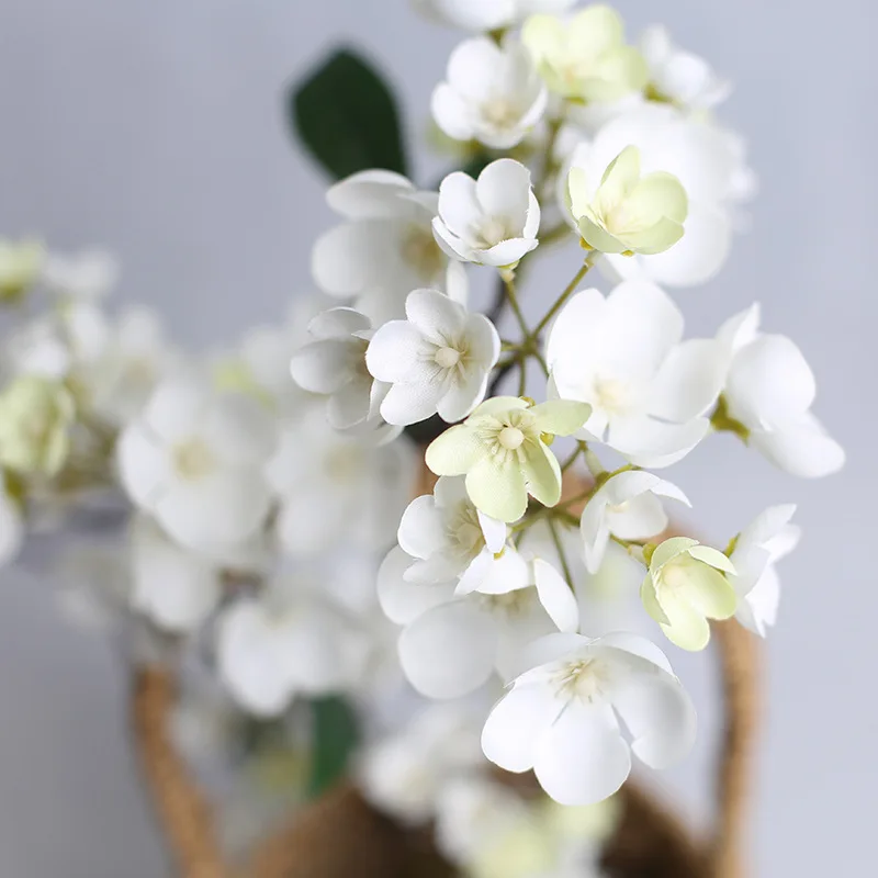 91 см искусственное растение орхидеи длинная ветка яблока вишневый цвет