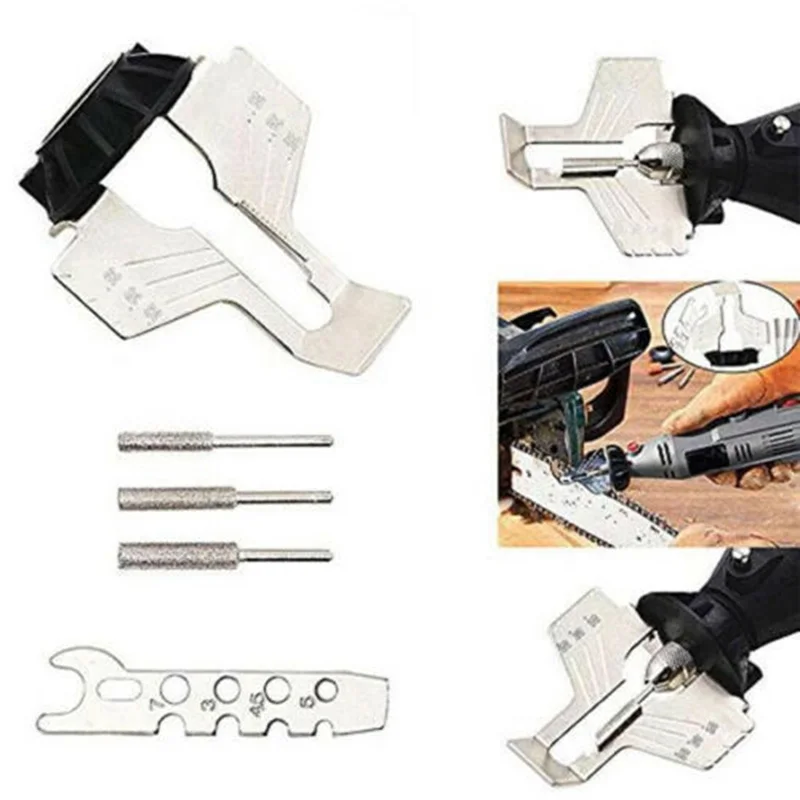 Фото Chain Saw Sharpening Attachment Kit Grinding Tool Power Drill Hand Sharpener Adapter Rotary Accessory Grinder Tools Set Инструменты Chain Saw Sharpening Attachment Kit Grinding Tool Power Drill Hand Sharpener Adapter Rotary Accessory Grinder Tools Set Инструменты