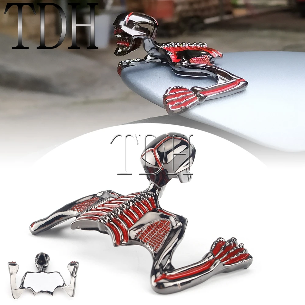 

Motorcycle Steel Men Gothic Skull Skeleton Punk Hip Hop Cool For Harley Custom Motorbike For Male Boy Creativity Gift Wholesale