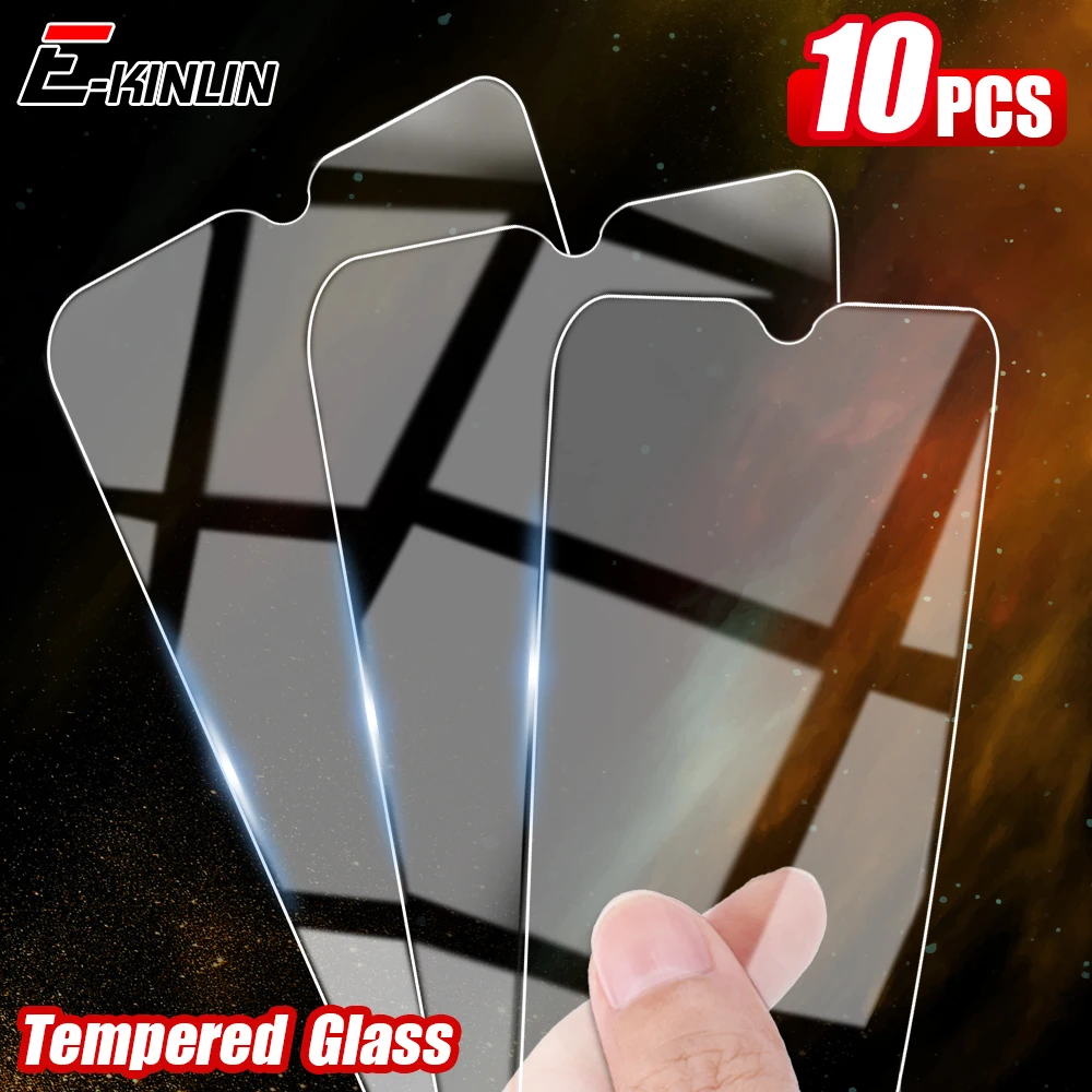

10pcs/lot 9H Clear Tough Glass Protective Film For OPPO A16 A12e A15 A15s A11x A1k A11 2019 A12 Screen Protector Tempered Glass