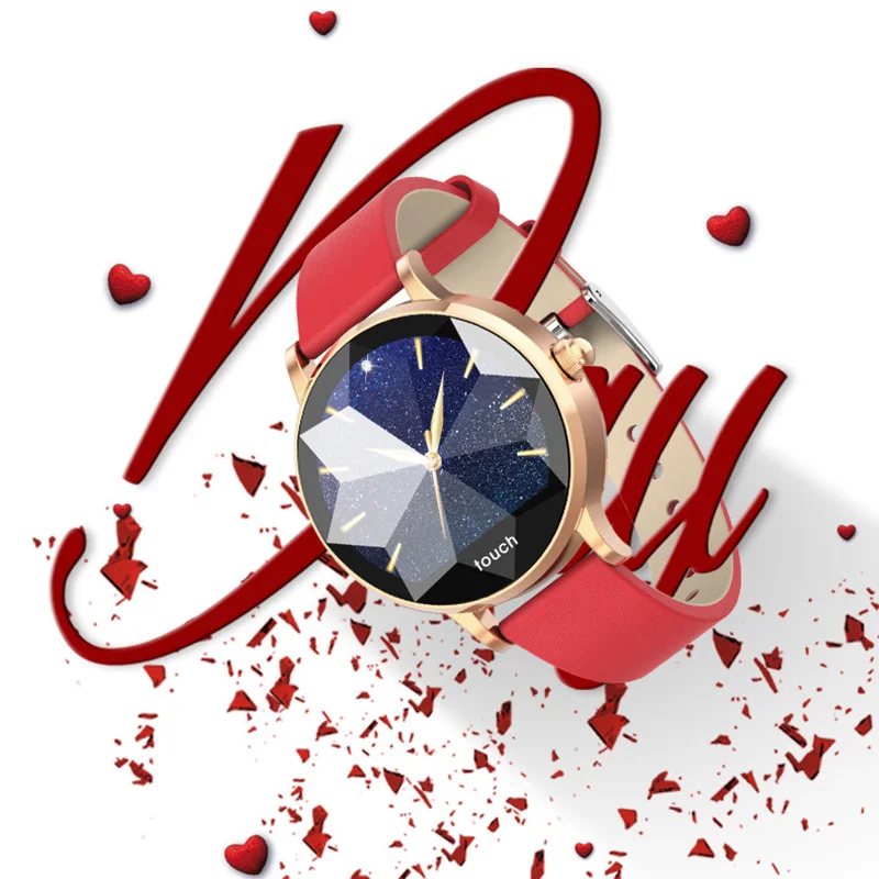 Женский модный многофункциональный спортивный трекер Смарт часы с