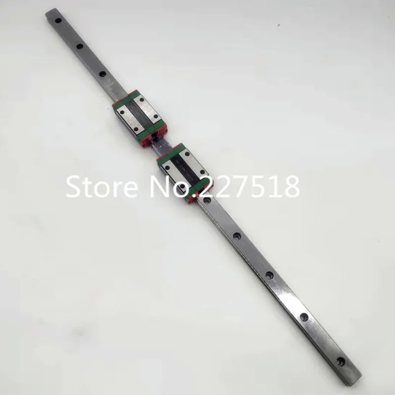2 шт. линейные направляющие рельсы EGH20 EGH20CA 350/550/1000/1500 мм+ 4 шт. Линейный ползун каретки EGH20CA/фланец EGW20CV ЧПУ комплектующие