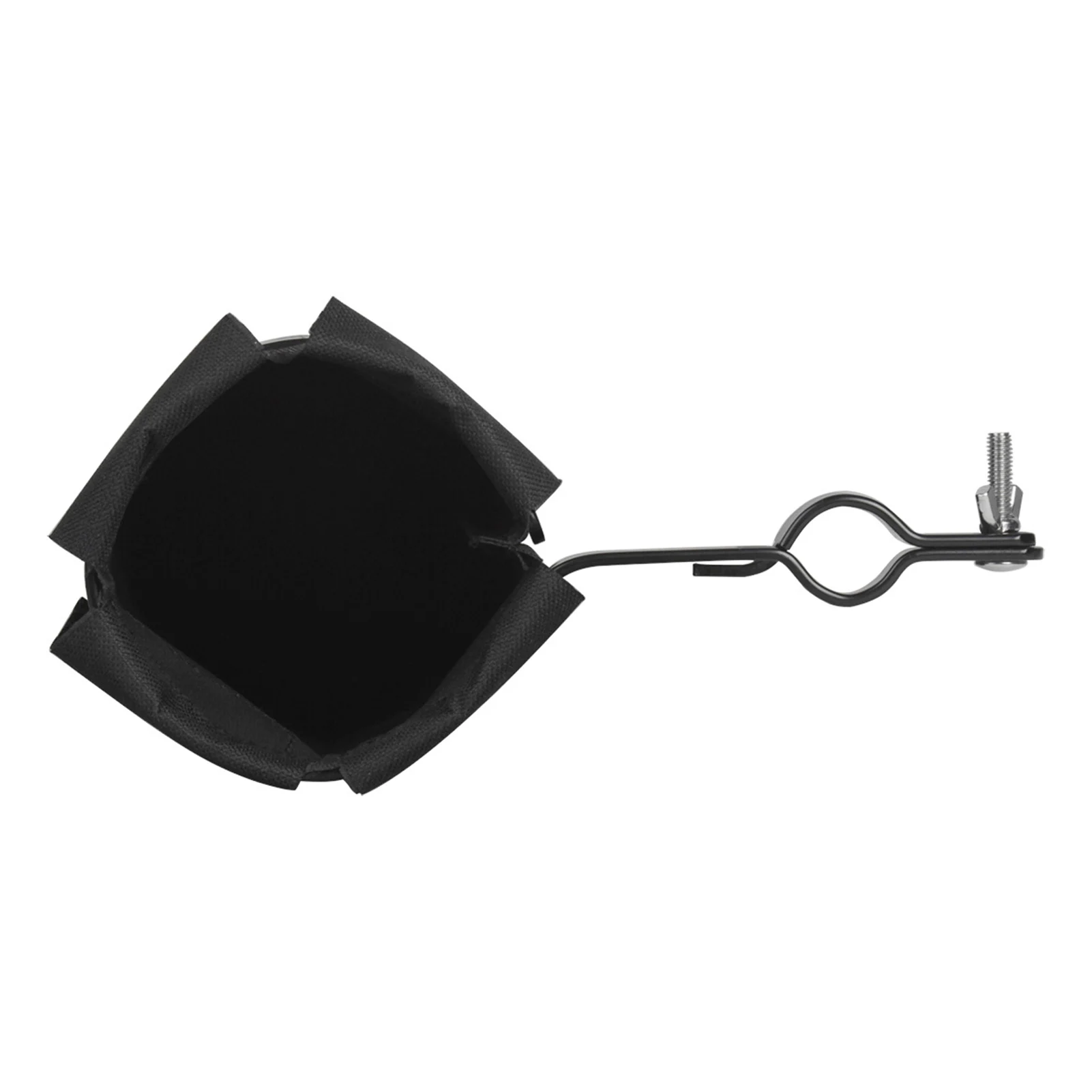 

Cylindrical Drum Stick Holder 600D Fabric Clamp On for Drum Set with Clamp Mount