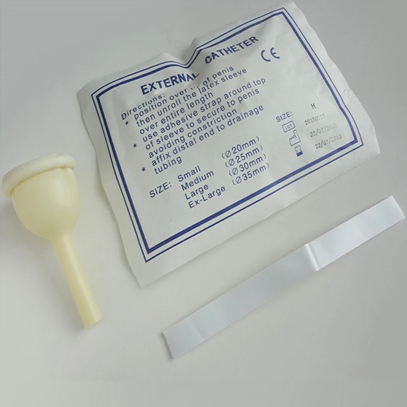 Наружный мужской Катетер MTC одноразовый медицинский мочеискатель 20 шт./лот