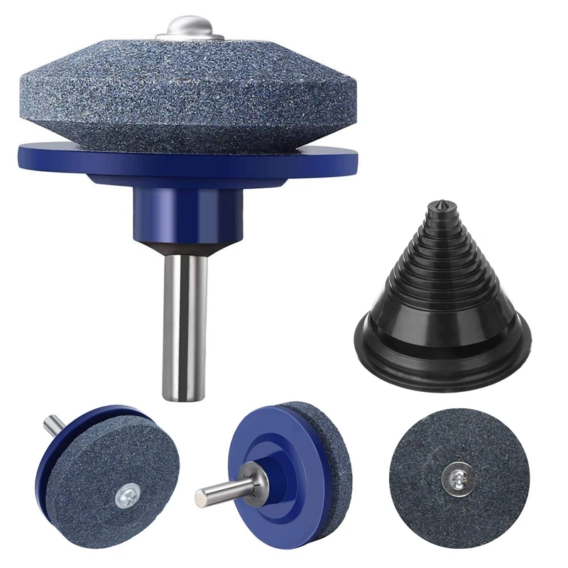 

GTBL 4 шт. точилка для газонокосилки, универсальная мультиострая Роторная Газонокосилка, точилка для дрели, ручная дрель и газонокосилка B