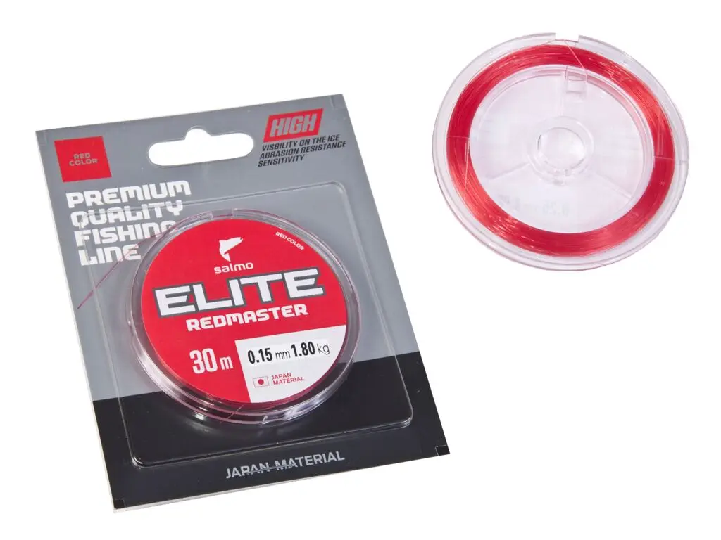 Леска монофильная зимняя Salmo Elite REDMASTER 030/015|Рыболовные лески| |