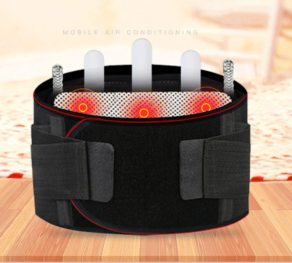 Ортопедический Корсет для поддержки нижней части спины мужчин турмалиновый