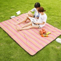 new portable outdoor picnic living room horizontal waterproof baby crawling lawn camping tent moisture proof mat