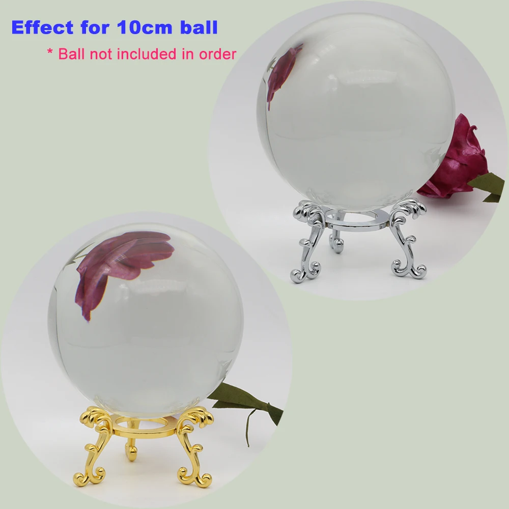 Металлическая подставка для дисплея хрустальный шар объектива большое