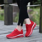 Легкие кроссовки для влюбленных, с воздушной подушкой, Женская дышащая Спортивная обувь для ходьбы и бега