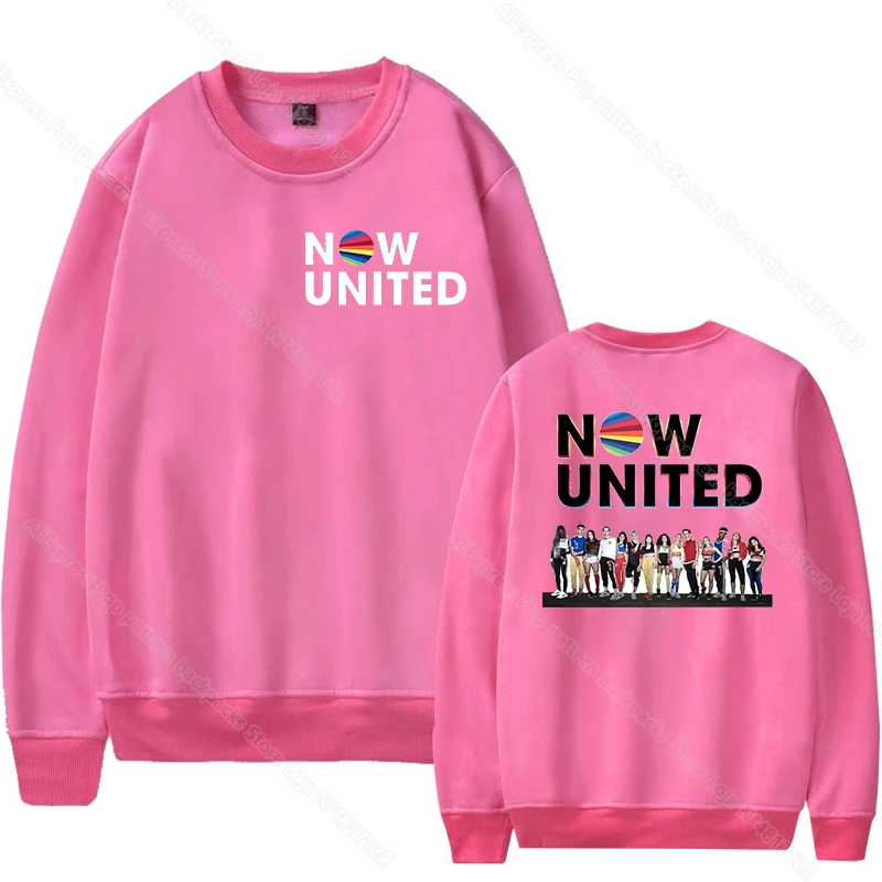 Autumn Unisex Now United Sweatshirt Women O-neck Pullover Long Sleeves Hoodies Coat Female Tops Clothes mens Casual sweetshirts