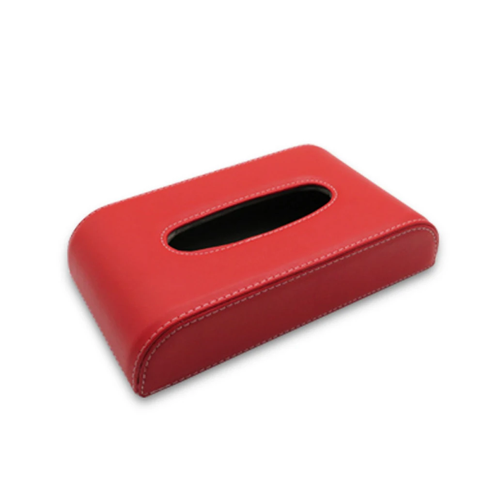 Коробка для салфеток из искусственной кожи автомобиля коробка дома и ванной