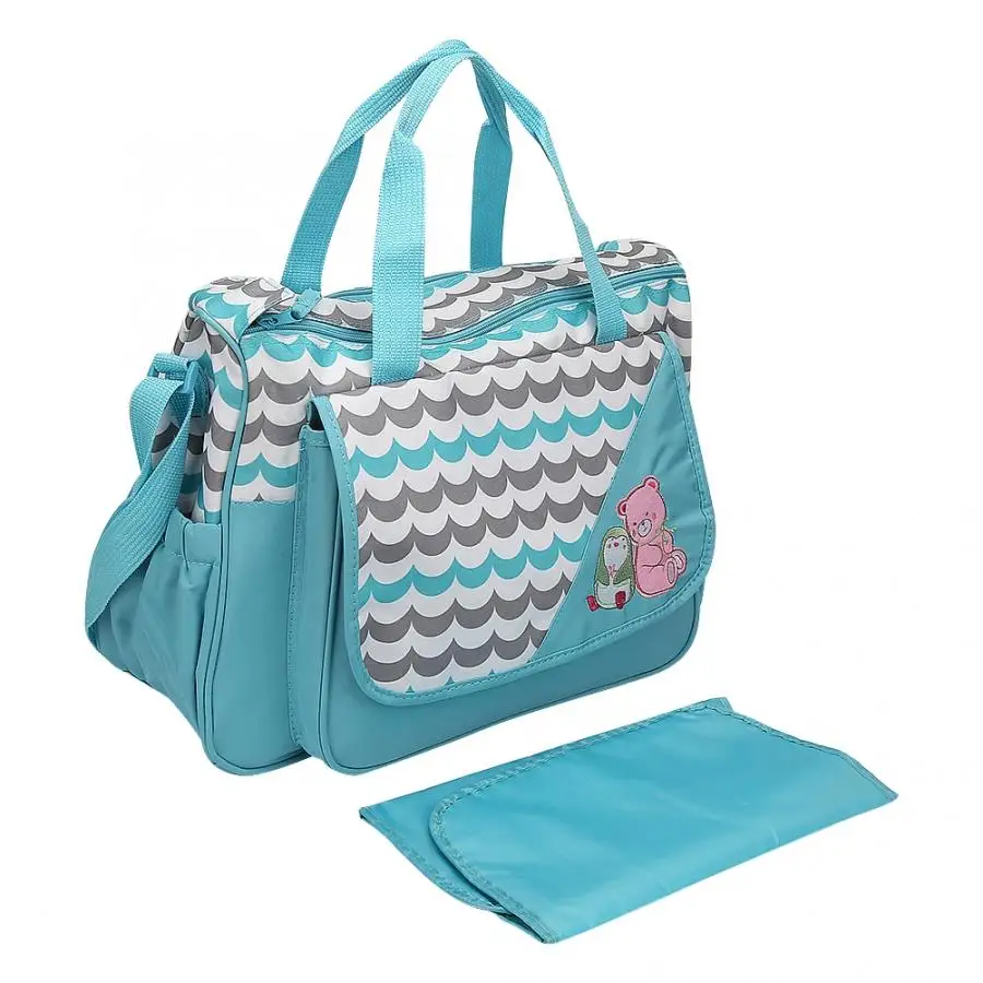 Style B Insular Mummy Diaper Bag Large Nursing Bag Travel Backpack Designer Stroller Baby Bag Baby Care Nappy Backpack bolsa maternidade - Цвет: Style B