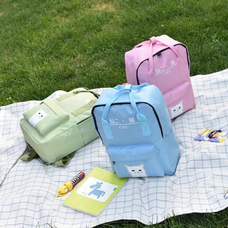 Женский милый рюкзак для ноутбука Женская дорожная сумка женская Kawaii женский