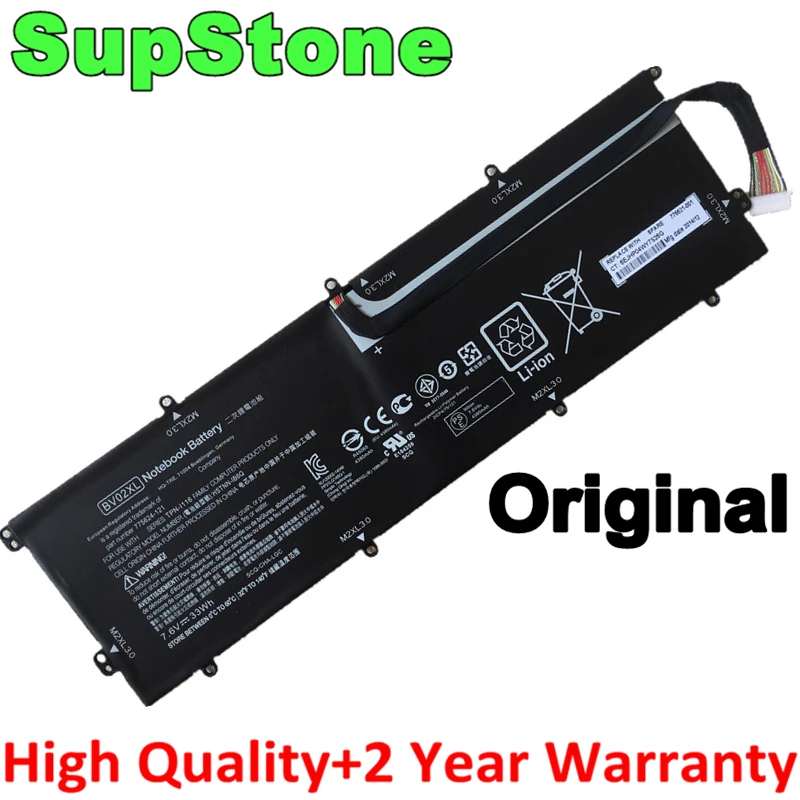 

SupStone Genuine Original BV02XL 775624-121 Laptop Battery For HP Envy X2 13-J050NA J000NP J012DX J099NX,HSTNN-IB6Q,TPN-I116