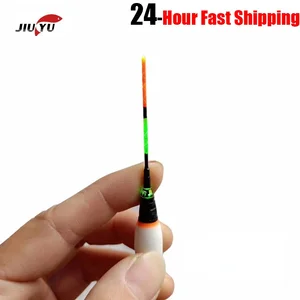 Ночная рыбалка 0,8 г 1,3 г 1,8 г светодиодный поплавок для рыбалки с батареей CT425 пресноводный кальмар рыболовные плавающие артикулы для рыбалки