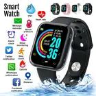 Y68 Bluetooth Смарт-часы наручные часы с циферблатом SMS напоминание Шагомер Смарт-часы для Android HTC Samsung iPhone iOS
