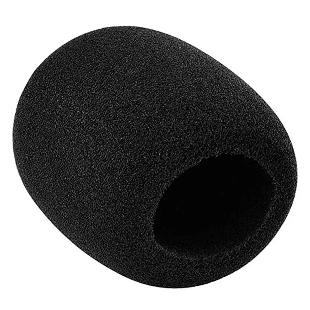 

1PC Microphone Microphone Thick Sponge Cover Windshield KTV Elastic Shrinkage Useful Soft Microphone Cover