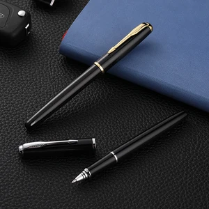 Guoyi A110 класса люкс Eenvoudige Бизнес экзамен металла High-End подарки массовое изготовление на заказ логотип гелевая ручка для подписи журнал леверт