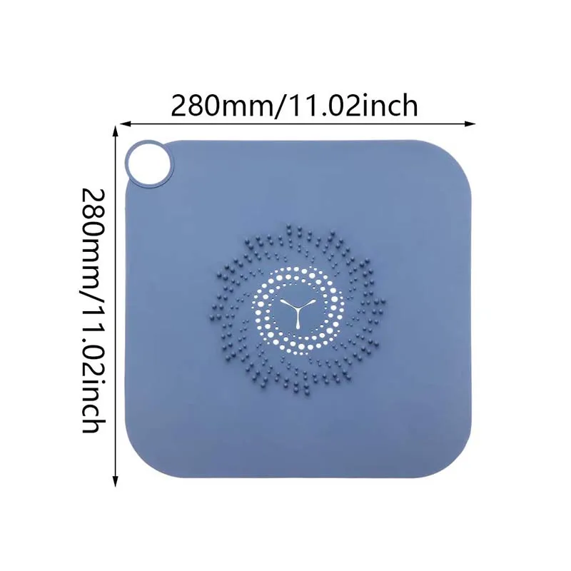 

NEW Bathroom Sink Floor Drain Cover Anti Clogging Kitchen Silicone Filter Screen Waterproof Durable Household Floor Drain Pad