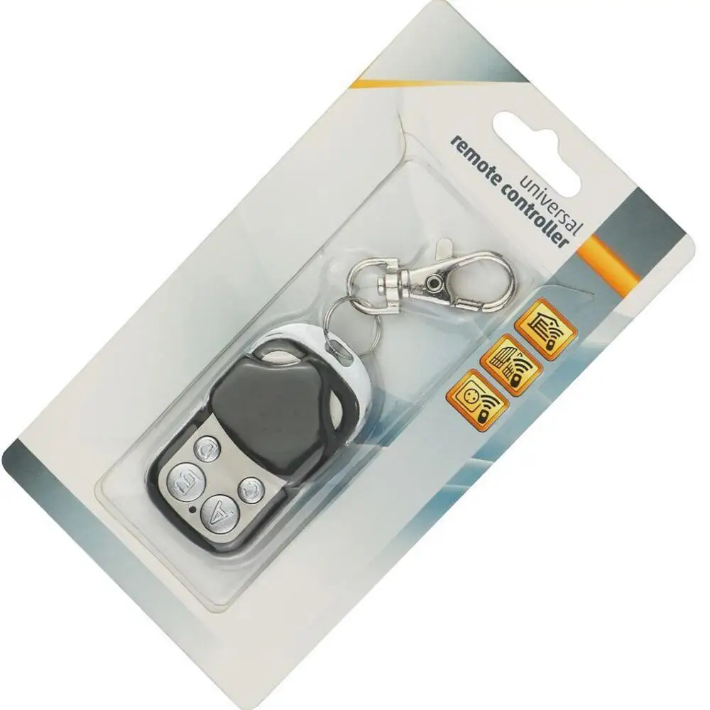 

HFY408G 12V Car Door Remote 433Mhz 4 Channel Garage Gate Door Opener for Car Home Garage
