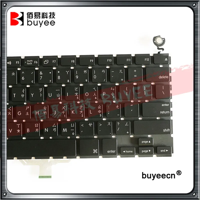 Оригинальная Тайваньская Клавиатура для ноутбука Macbook Air A1181 2008 года 13 дюймов