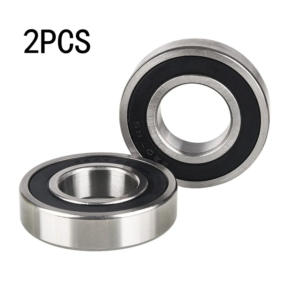 

2pcs 6207-2RS Bearings High Quality Two Side Rubber Seal Ball Bearing 35x72x17 6201 2RS Deep Groove Ball Bearing Bike Parts