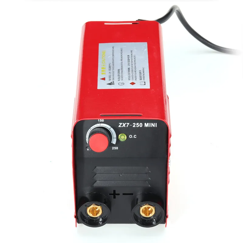 ZX7-250 портативный мини 250А мини Электрический сварочный аппарат IGBT DC инвертор дуговой MMA палка-сварщик 220 В 50-60 Гц Новинка