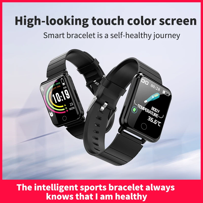 Новые смарт часы с Bluetooth и функцией вызова водонепроницаемые измерение