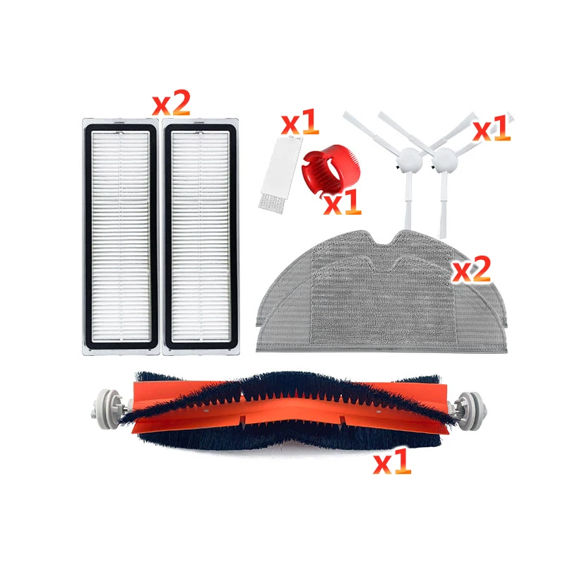 

For Xiaomi 1c Mijia vacuum cleaner accessoires mi screen rolling brush edge main robot mop pro mail filter HEPA spare parts