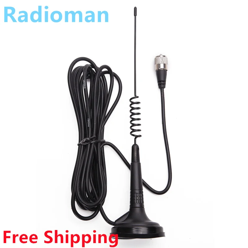 

Магнитная антенна Mag-1345, 26 МГц, 27 МГц, для радиоприемников с магнитным основанием с кабелем 4 м