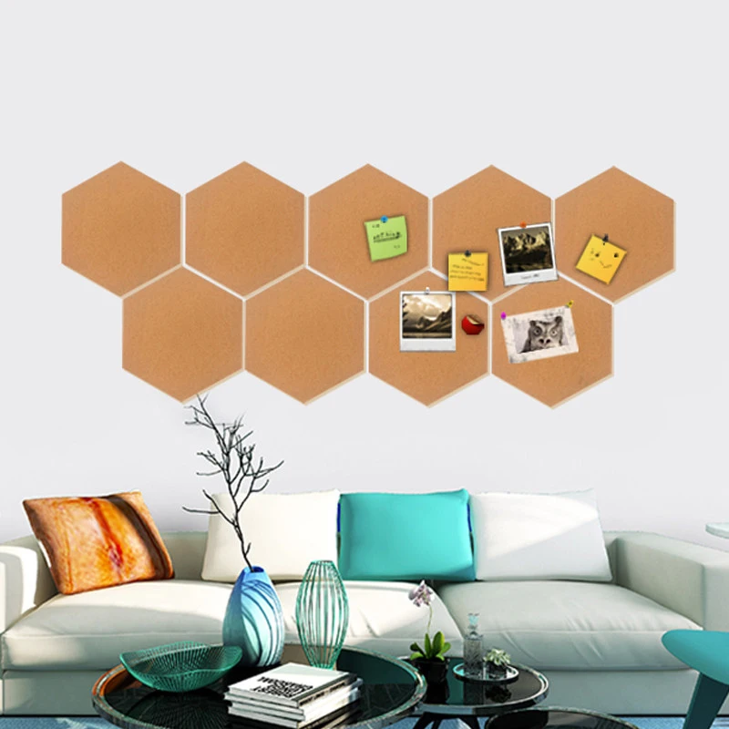 Корковая доска с буквенными надписями для домашнего офиса Декор объявлений фото