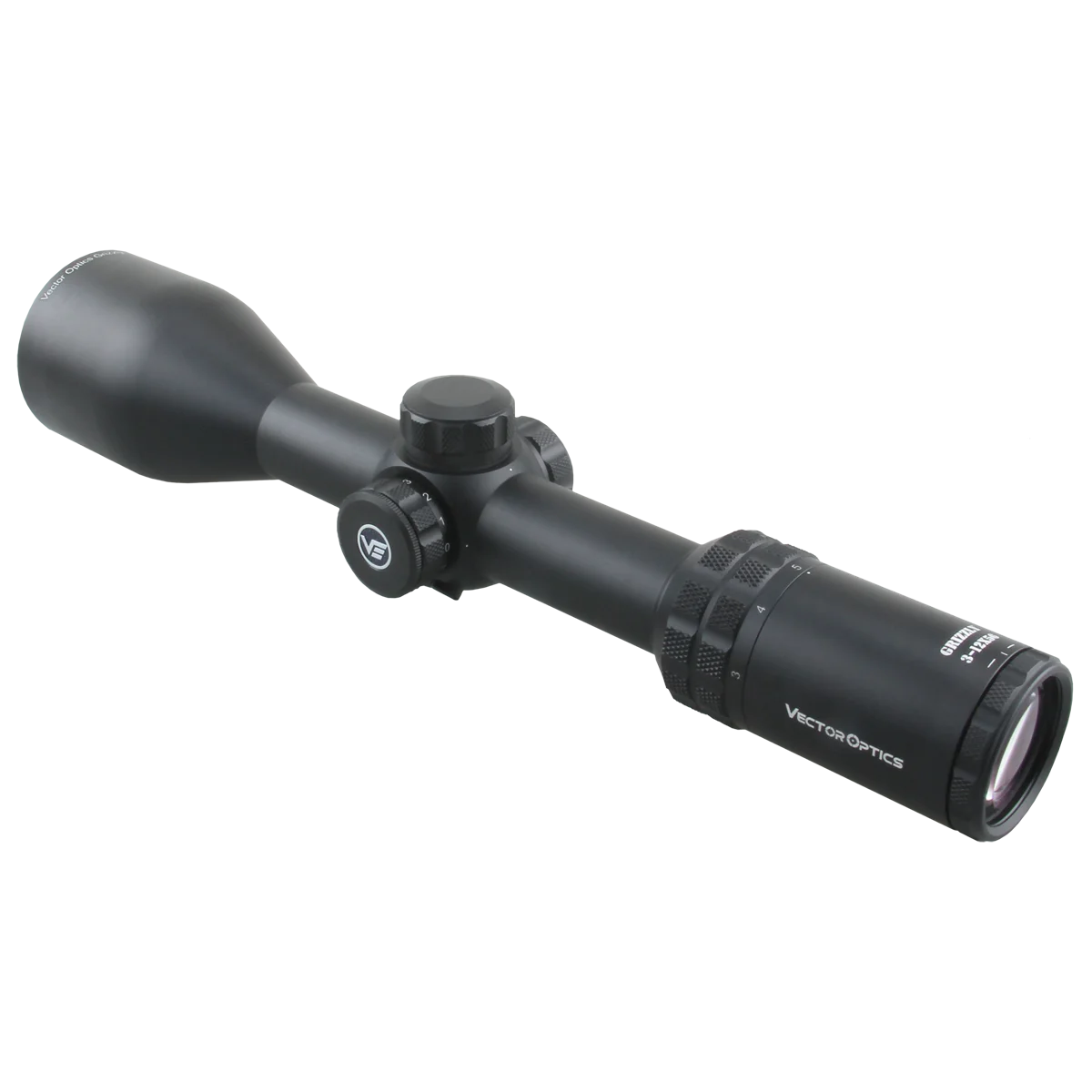Прицел для винтовки Vector Optics гризли 3 12x56 с красной точкой|Оптические прицелы| |