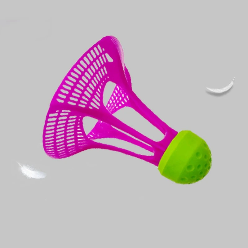 Windproof Badminton Outdoor Plastic Ball Nylon Shuttlecock Stable Resistance Sport Training Balls | Спорт и развлечения