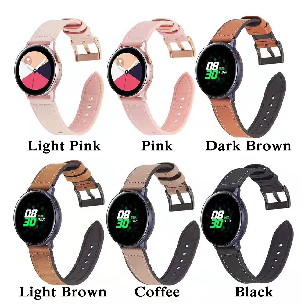 

Ремешок силиконовый для наручных часов, браслет для Samsung Galaxy Watch 3 41/45 мм/42/46 мм/Active 2, Garmin Vivoactive 3, 20 мм 22 мм