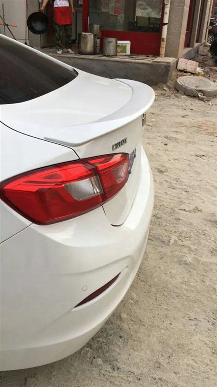 Спойлер Cruze 2017 АБС пластик для автомобиля заднее крыло Праймер цвет задний