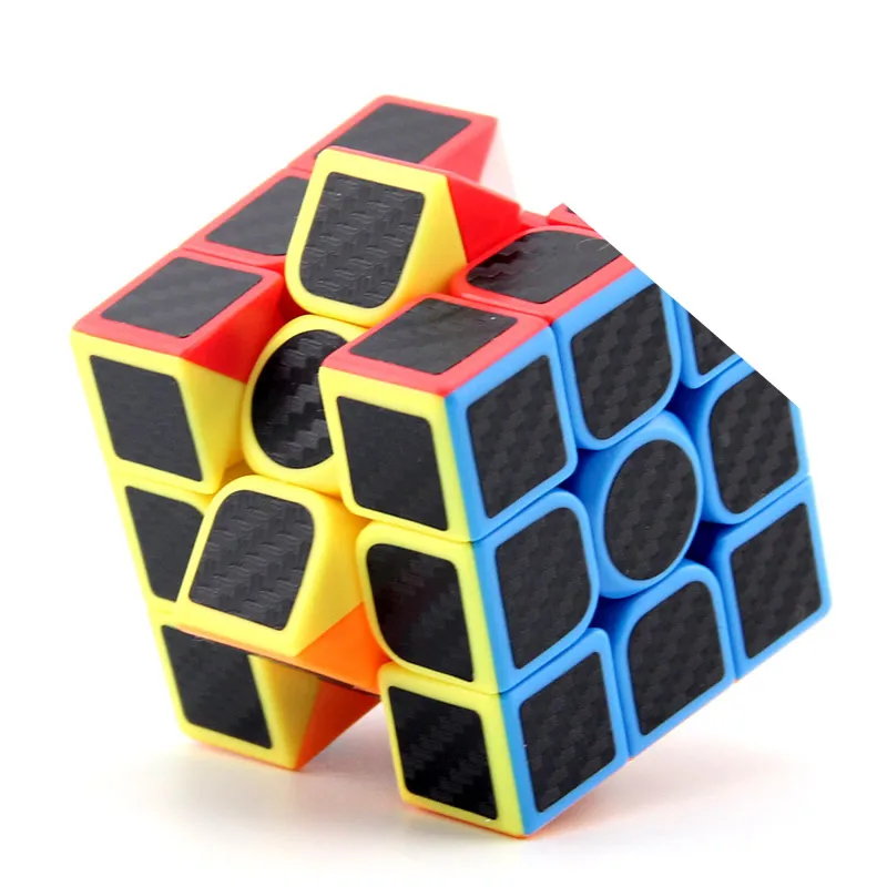 Оригинальные Высококачественные наклейки из углеродного волокна MoYu MeiLong 3x3x3