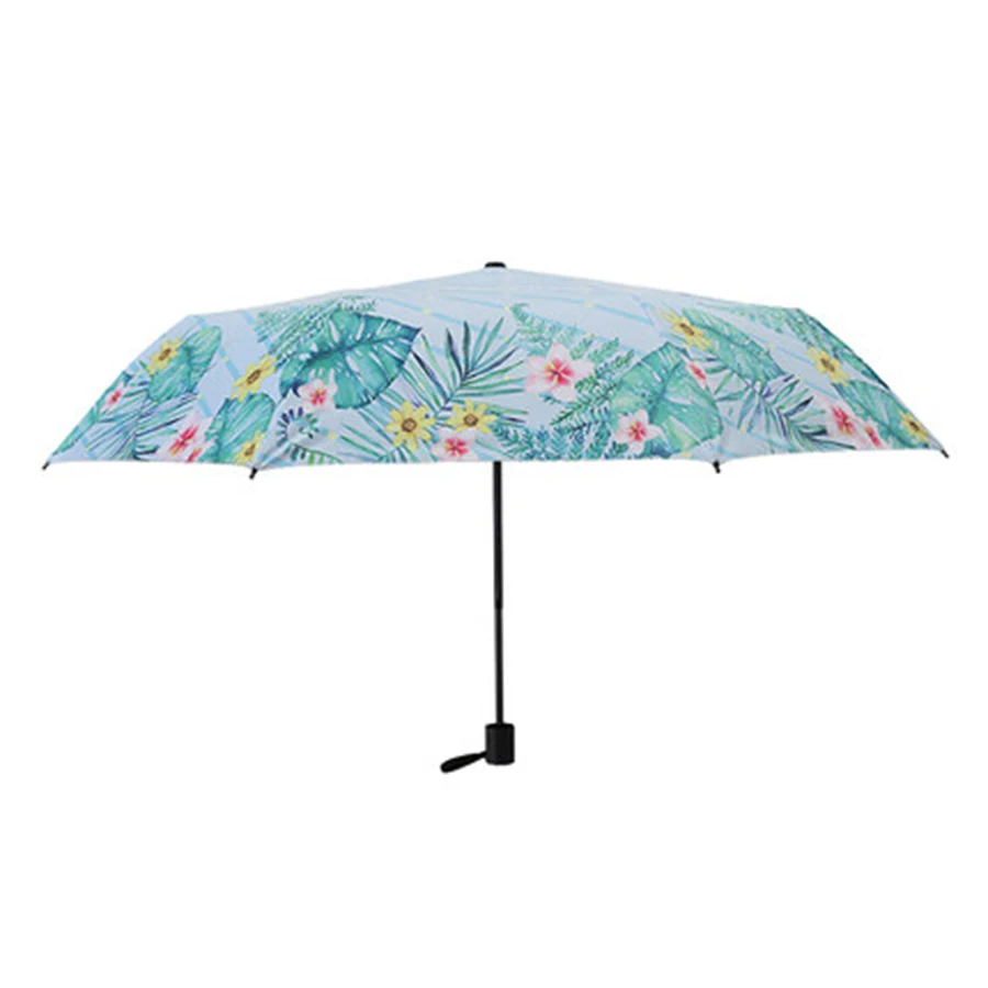 Зонт складной летний портативный с подсолнухом детский садовый зонтик