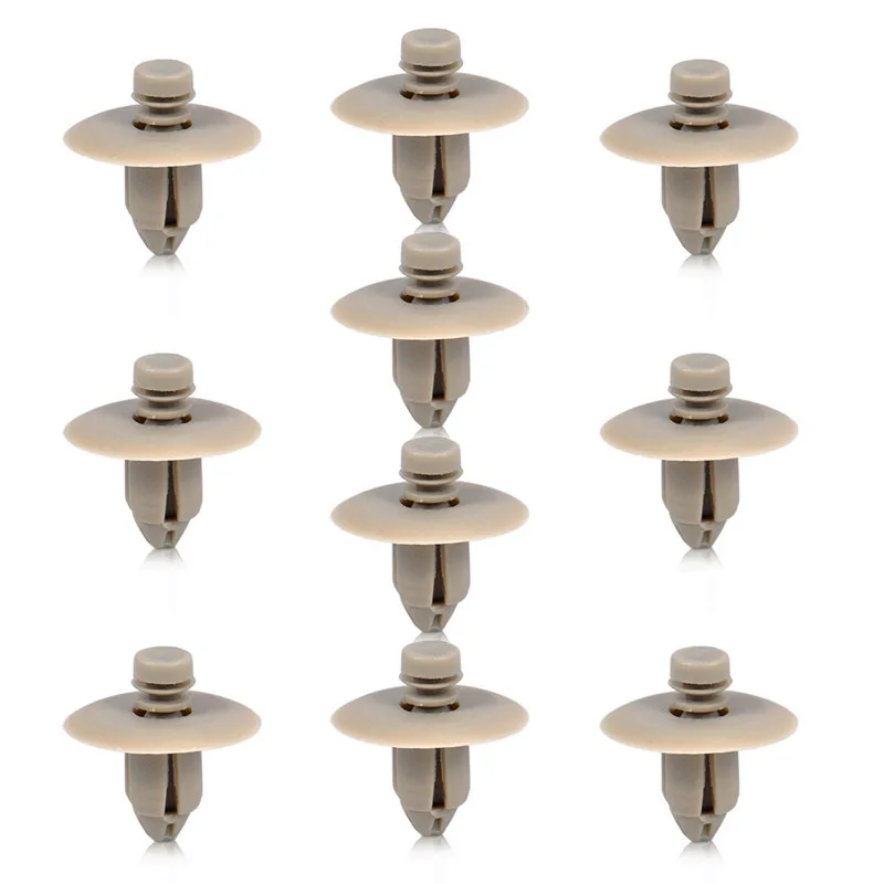 500 шт. бежевый зажимы отделки дверной панели пуш ап Тип фиксатор застежка