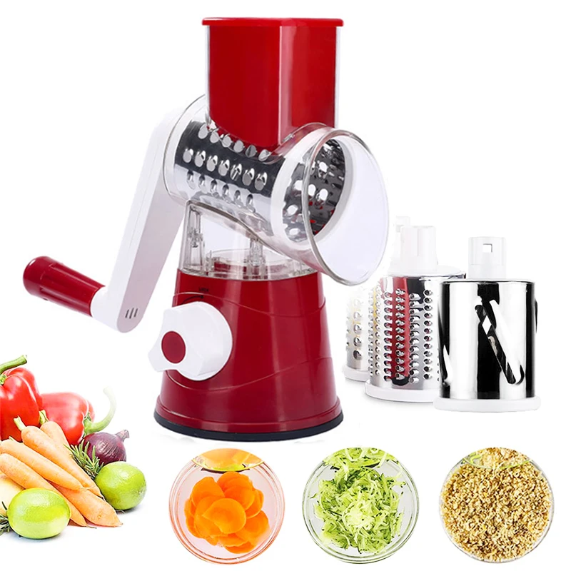 Ролик устройство резки овощей картофеля Чоппер для морков Съемная 3