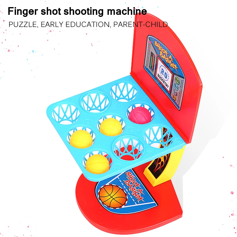 Детская настольная мини игра для баскетбола и стрельбы настольные игрушки