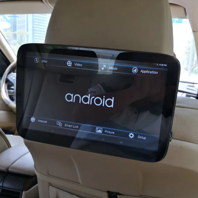 Подголовник 11 6 дюймов Android 0 Автомобильный мультимедийный экран подголовник