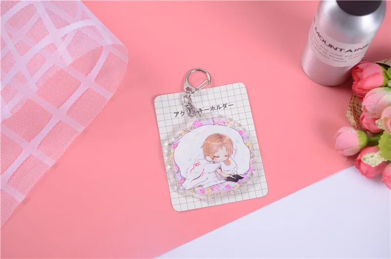 Модные Акриловые брелки для ключей COSANER natlifepo4 Yuujinchou в стиле аниме брелок с