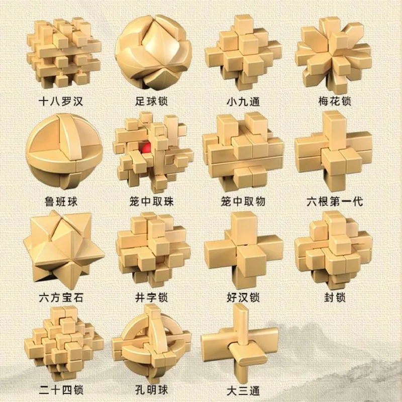 

Qiyi Kong Ming пазл с замком китайский пазл коробка король футбол замок сливы Blossom замок 15 шт. китайский пазл игрушки пазл с замком