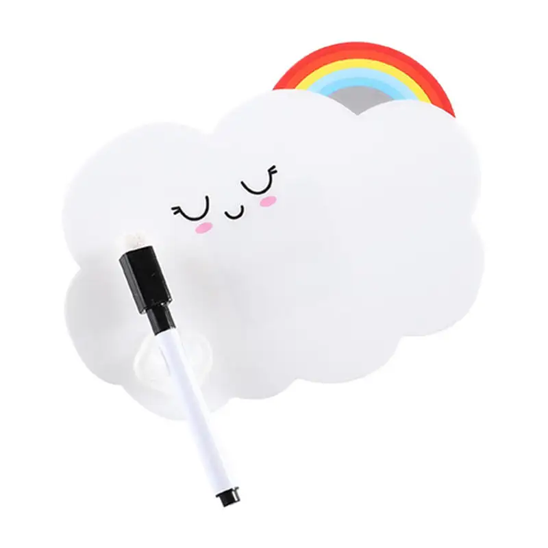 1 комплект милые перезаписываемые доски для сообщений с ручкой пасты холодильник