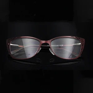 ESNBIE металлические винтажные оправы для очков кошачий глаз для женщин модные оправы для очков кошачий глаз женские оптические оправы для очков