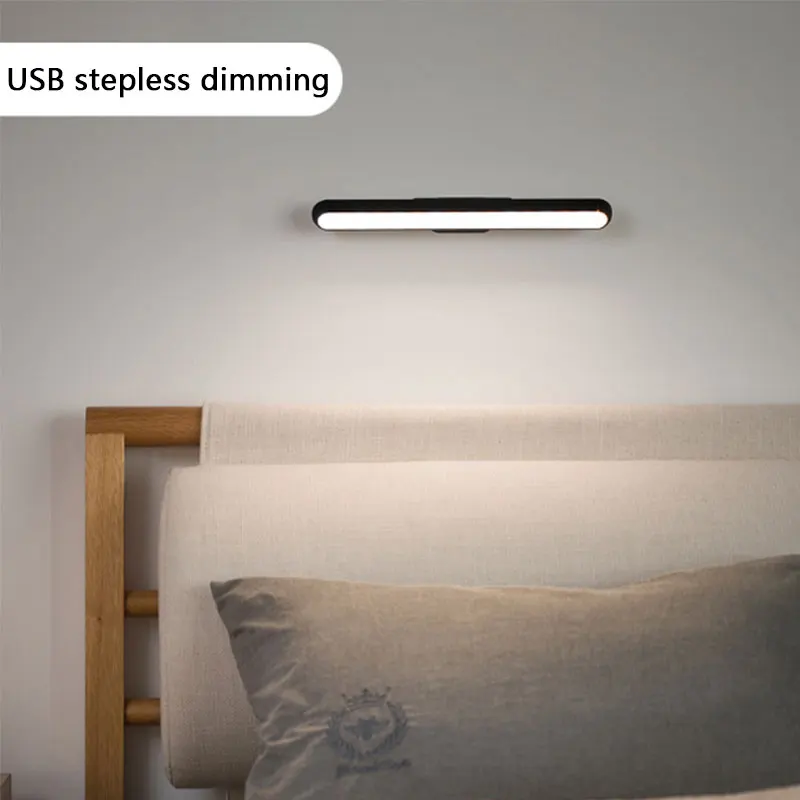 

Children Study Lamps Hanging Stepless Magnetic LED Night Lights Dimming Reading Table Lamp USB Eye-protect Desk Lamp for Home