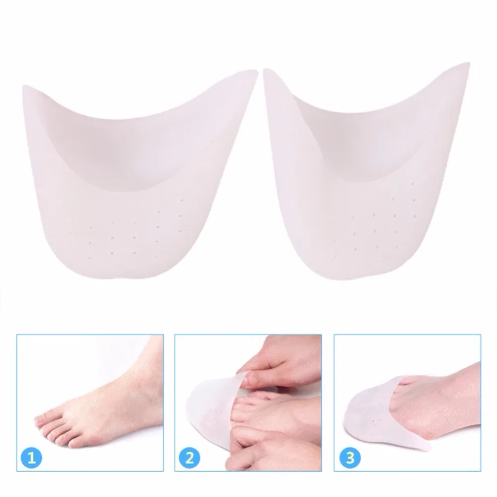 1 пара Танцевальная обувь для балета с мягкой подошвой из кремния Мягкие накладки